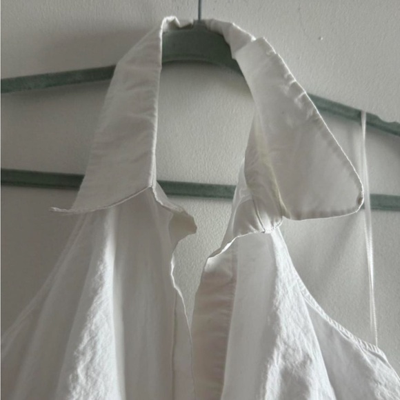 Anthropologie Maeve White Elastic Detail - Picture 5 of 7